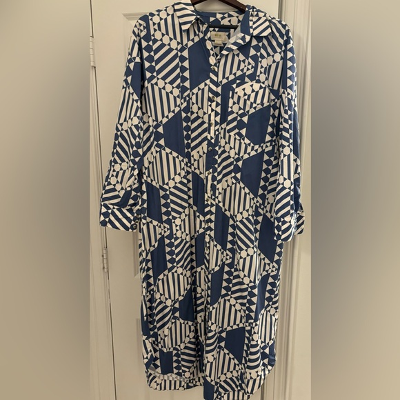 Anthropologie Maeve Soren Shirt Dress XL - Picture 2 of 3